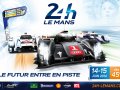 L'affiche des 24 heures du Mans 2014