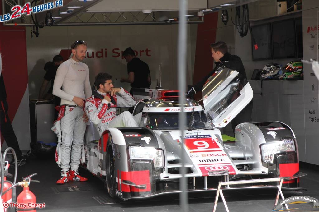 Audi Motorsport Test Le Mans 2015