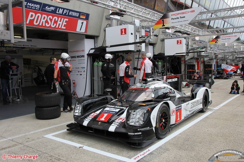 24 heures du Mans 2016 - Test day - Porsche 919