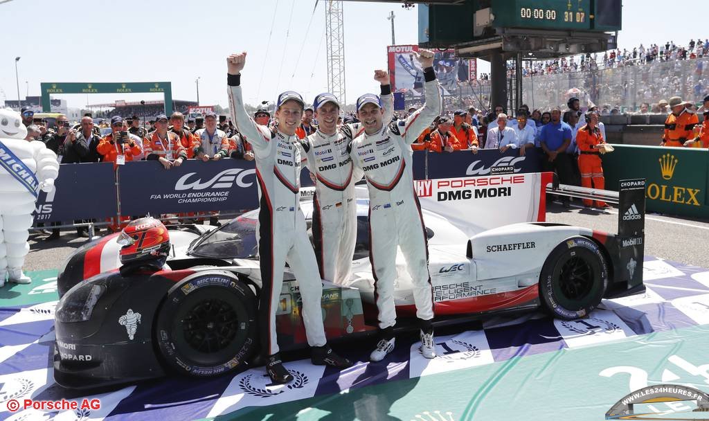 Victoire Porsche au Mans 2017