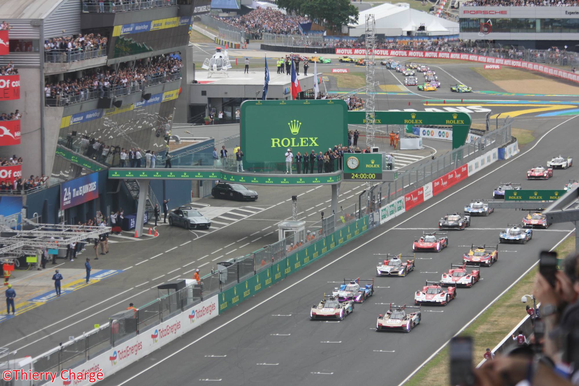 24h LeMans 2025 Le départ